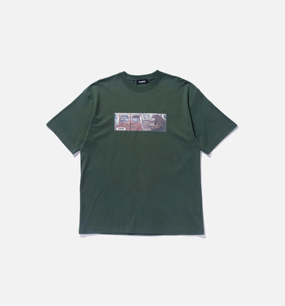 Subway Mens Short Sleeve Shirt Green
