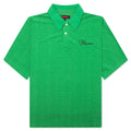Zen Terry Boxy Polo Green