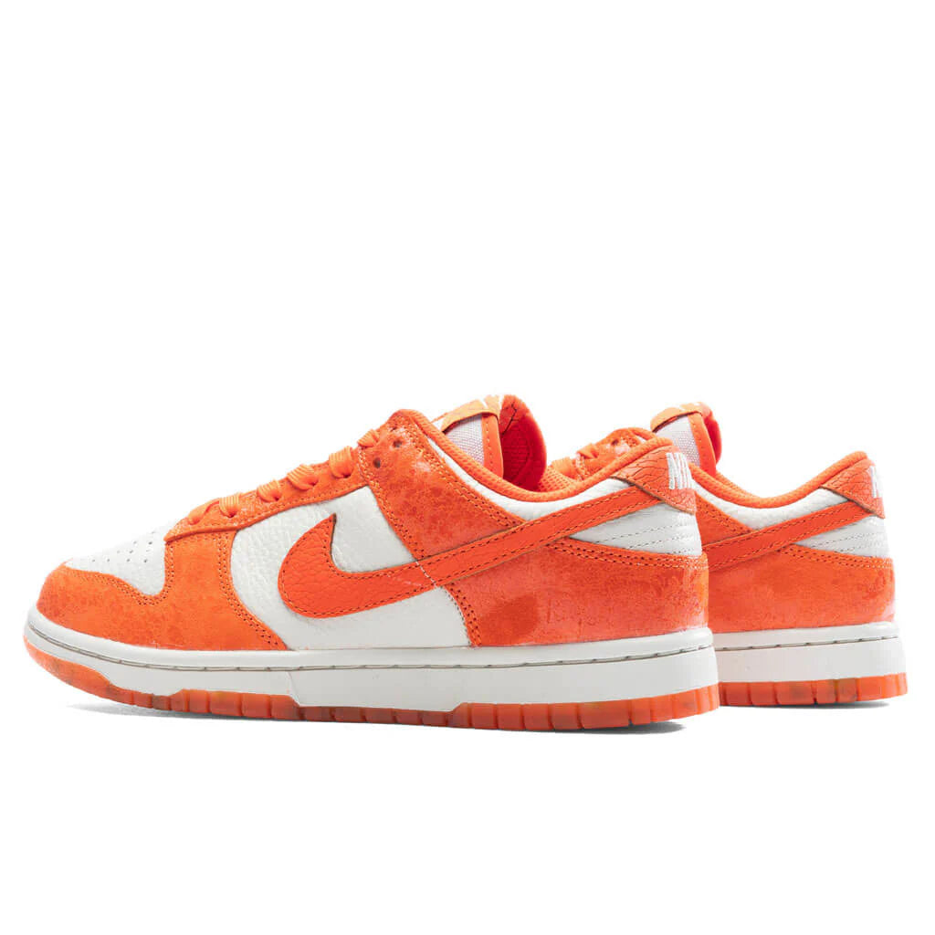 Womens Dunk Low Light Bone Safety Orange Laser Orange