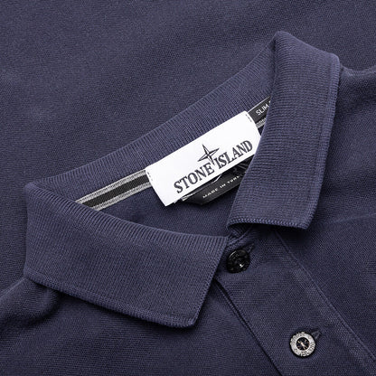 Short Sleeve Polo Navy Blue