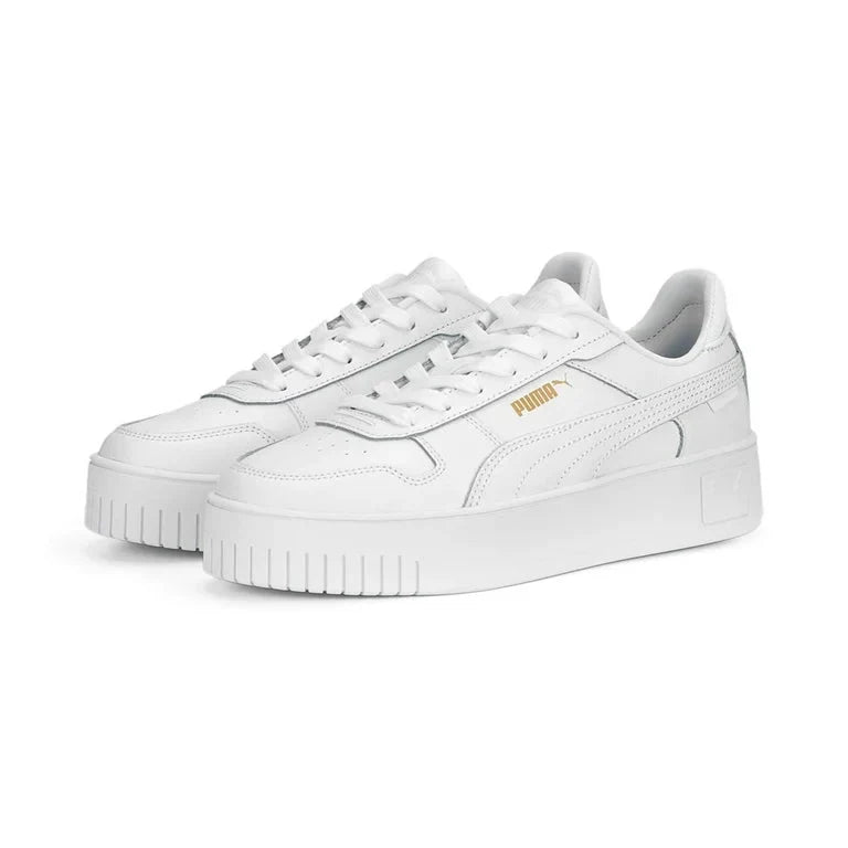 PUMA Carina Street Womens Sneaker White Gold