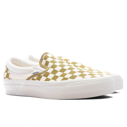 Premium Classic Slip On Checkerboard Burnt