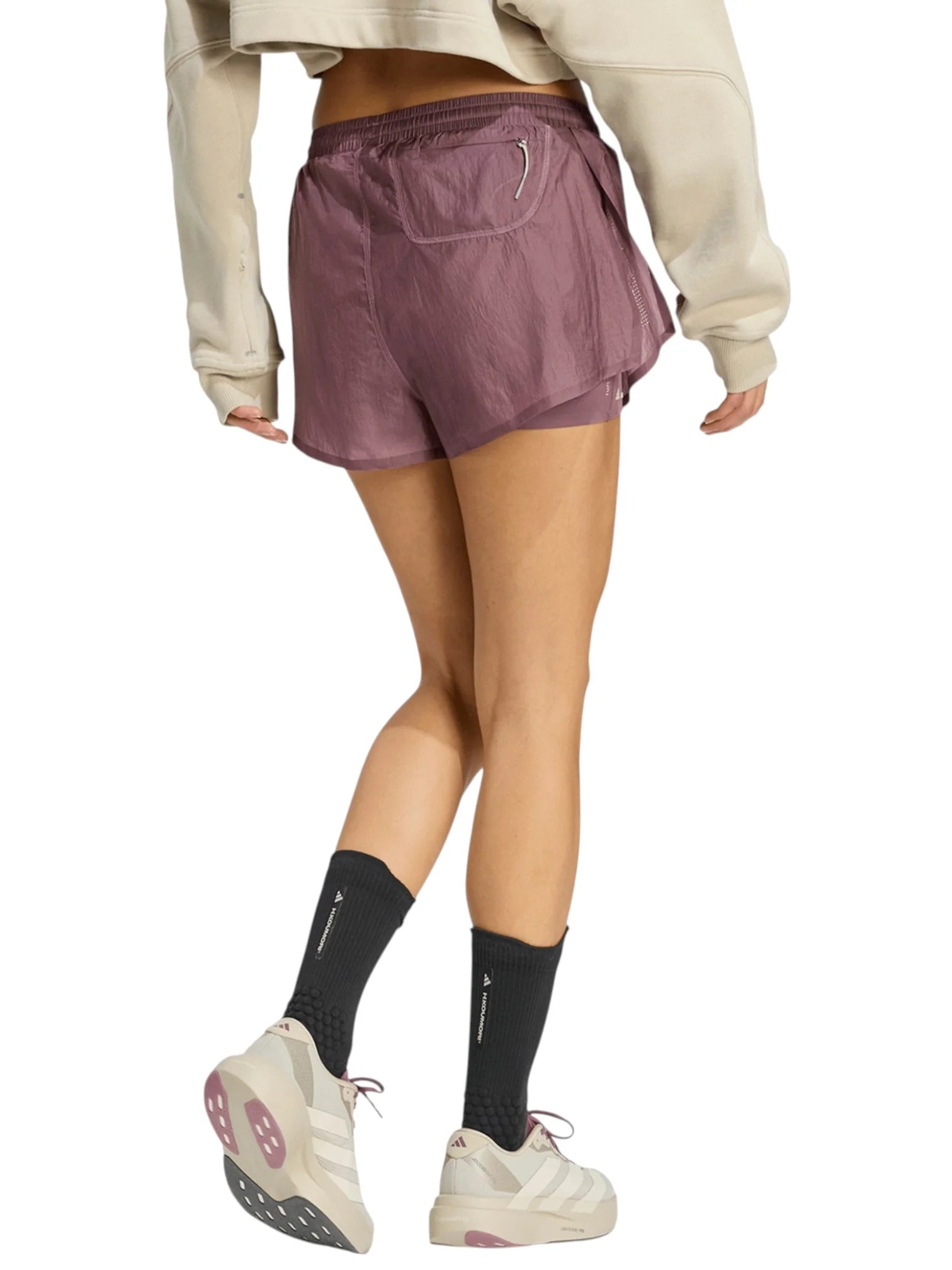 Adidas Womens Adi365 HKoumori Running 2 In 1 Shorts