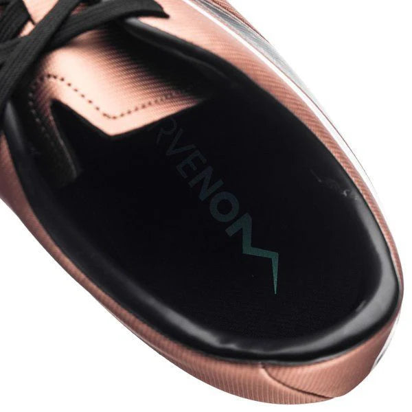 Nike HyperVenom Phelon II TF Turf Soccer Cleats Metallic Red Bronze Black Green Glow
