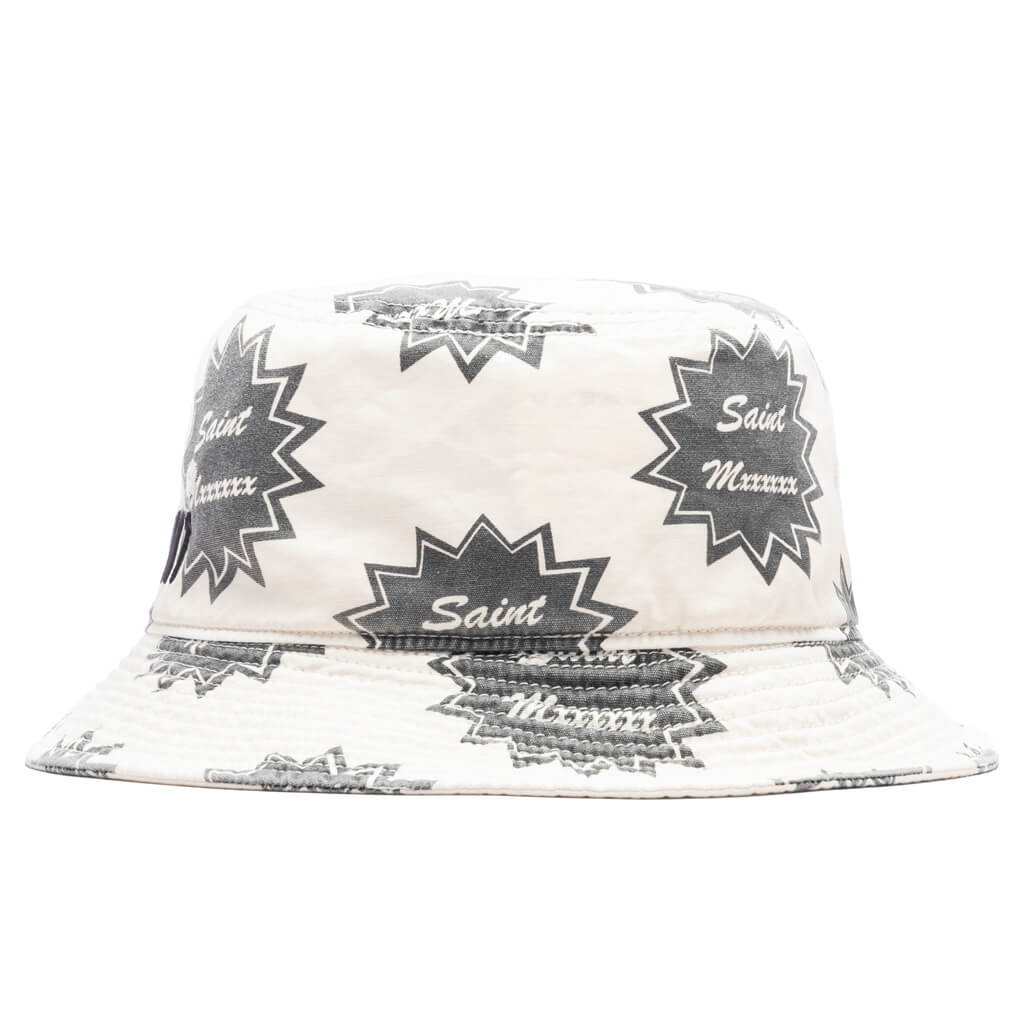 Saint Bucket Hat White