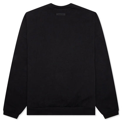 Essentials Crewneck Jet Black