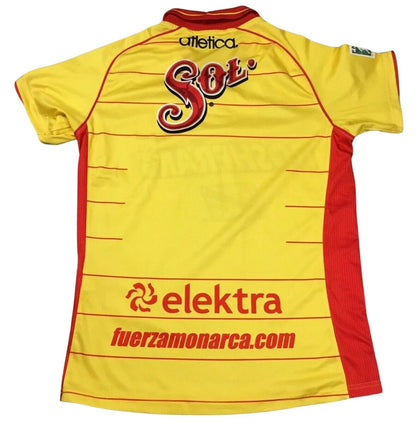 Atletica Morelia Home Jersey 11 12 Yellow Red