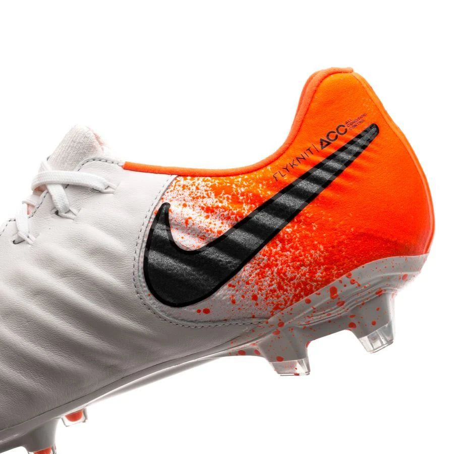 Nike Legend 7 Elite FG Firm Ground Soccer Cleats White Black Crimson