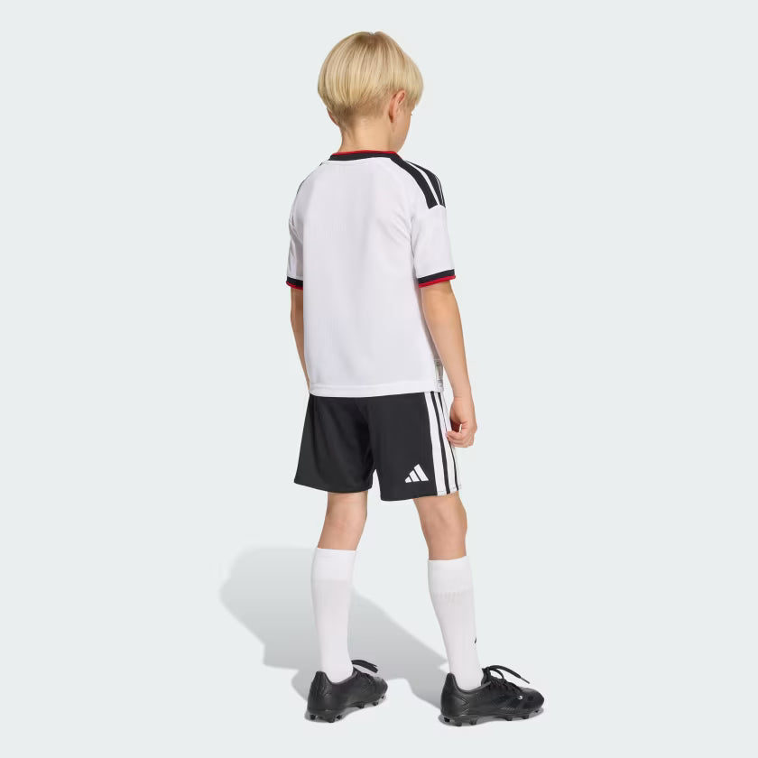 adidas Germany Home Youth Soccer Mini Kit 26 White