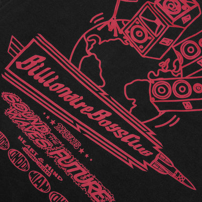 Sound Waves Tee Black