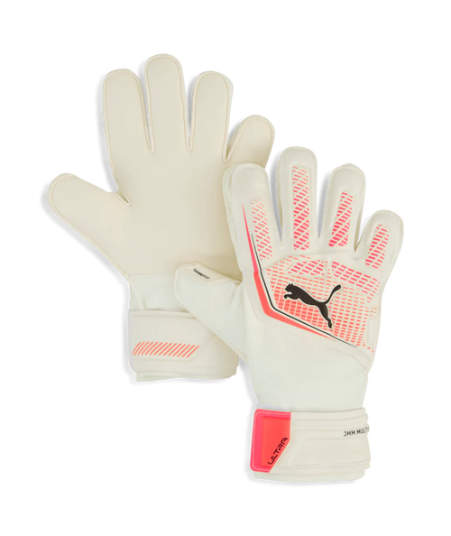 PUMA Ultra Match Protect Junior RC Goalkeeper Gloves White