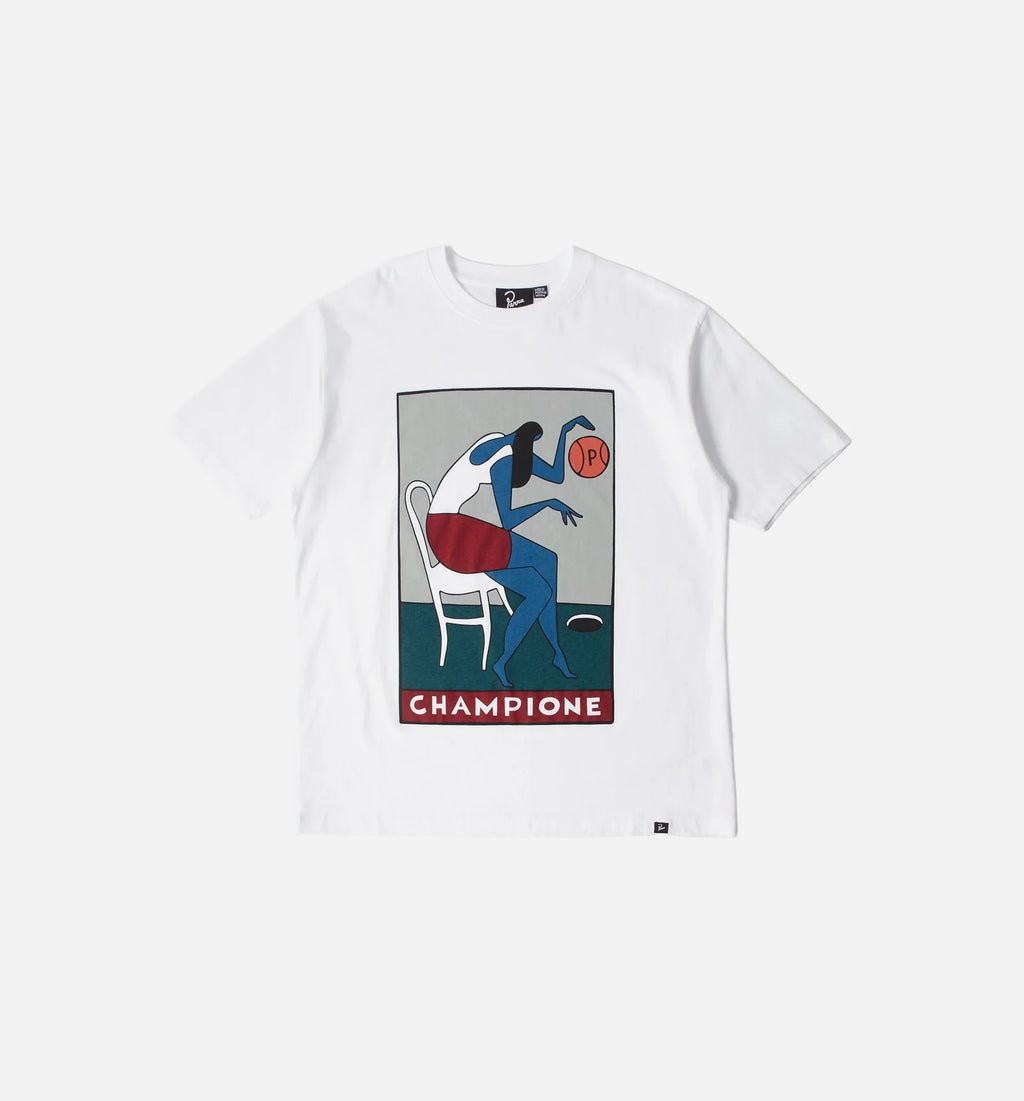 Champione Mens Short Sleeve Shirt White