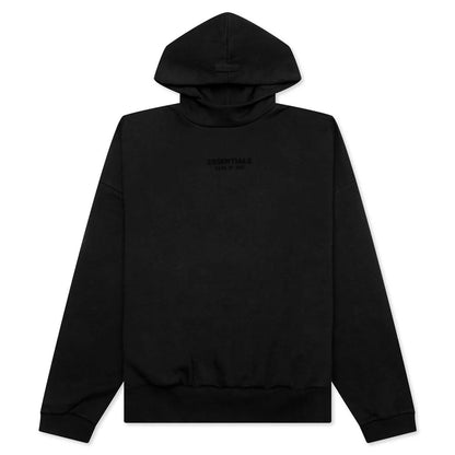 Essential Hoodie Jet Black