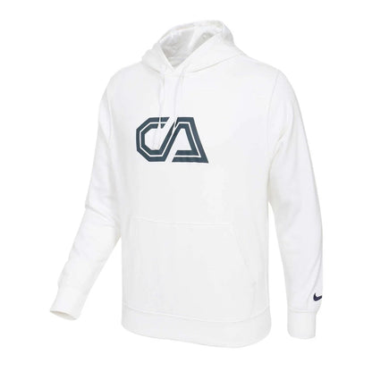 Nike Club America Mens French Terry Soccer Hoodie White