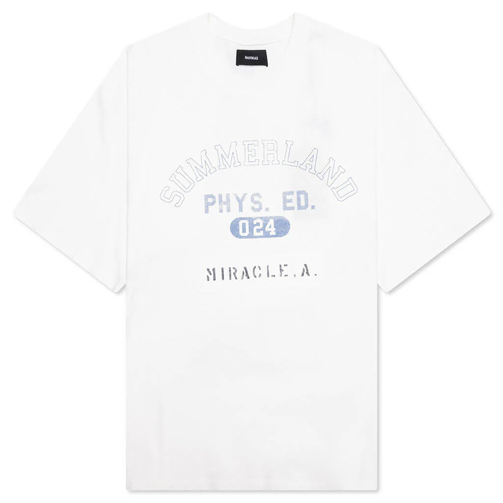 Miracle A Boxy T Shirt Cotton White