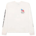 American Flag Cowboy Long Sleeve Tee Bone
