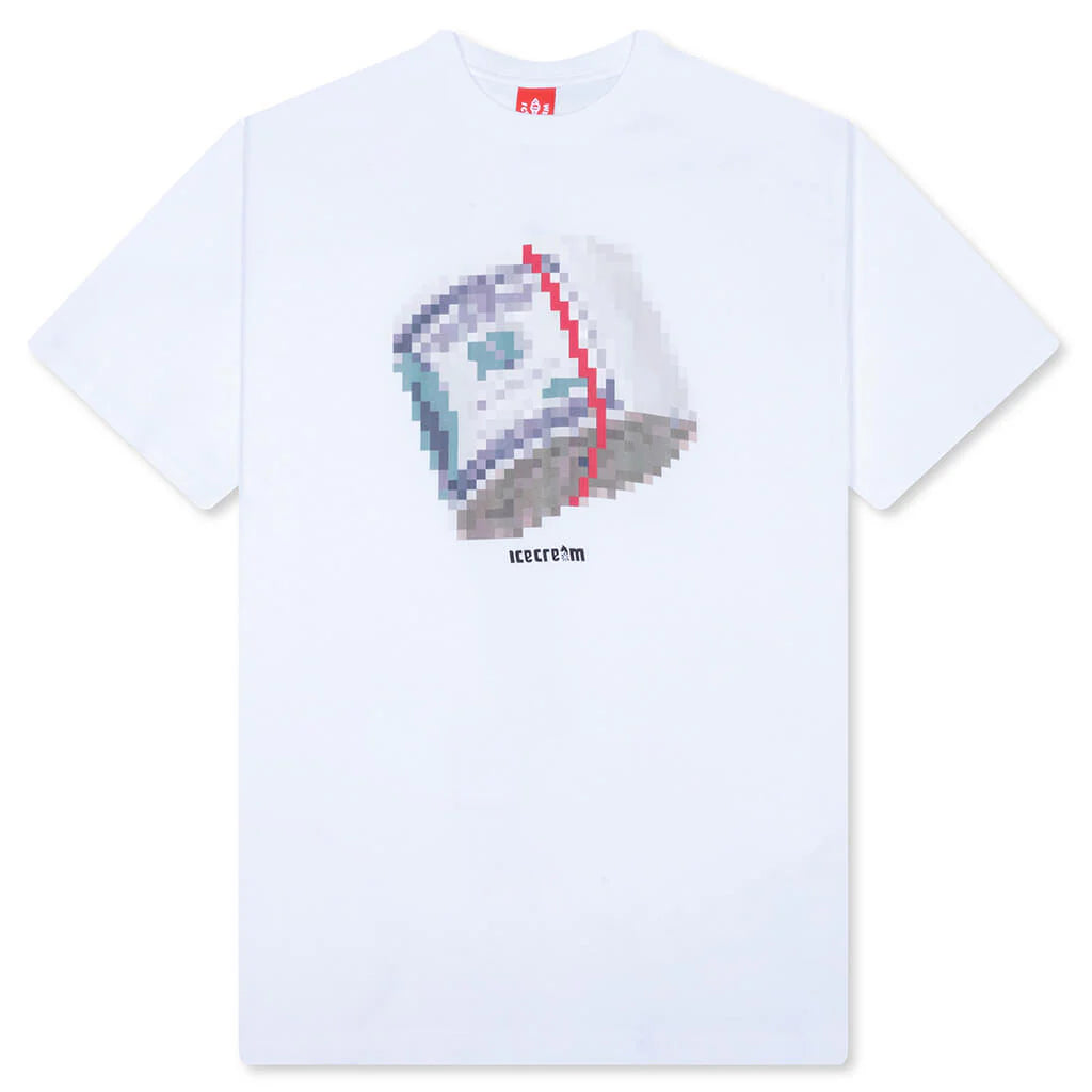 Pixel S S Tee White