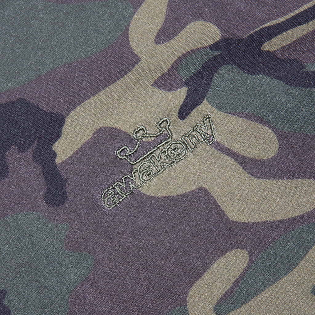 Waffle L S Shirt Camo