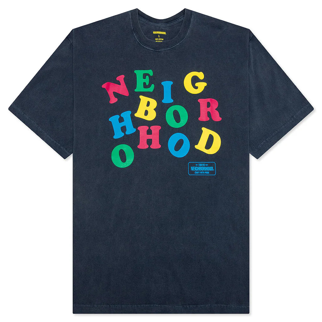 NH S S Tee 8 Navy
