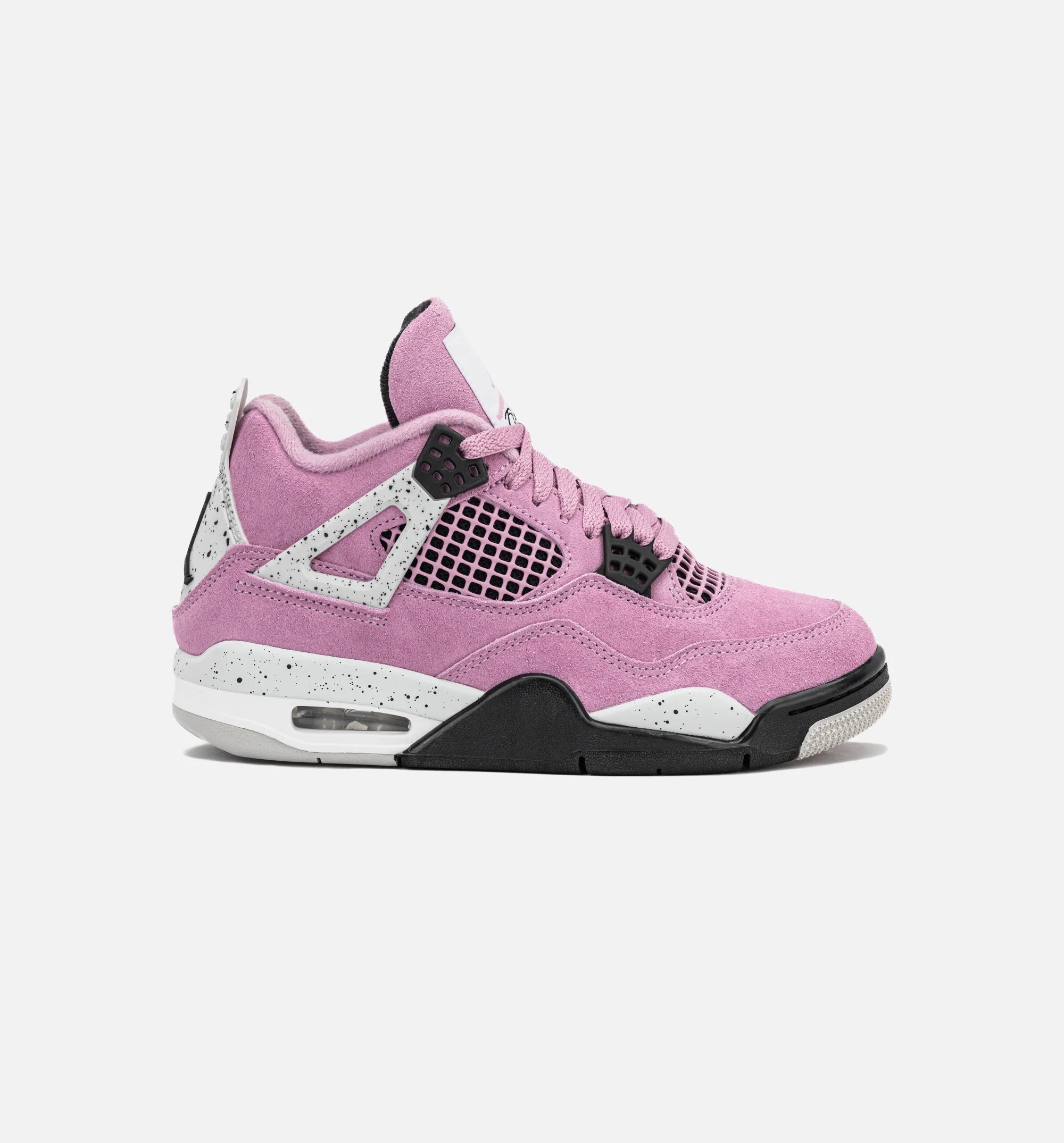 Air Jordan 4 Retro Orchid Womens Lifestyle Shoe Orchid Neutral Grey Black White Limit One Per Customer