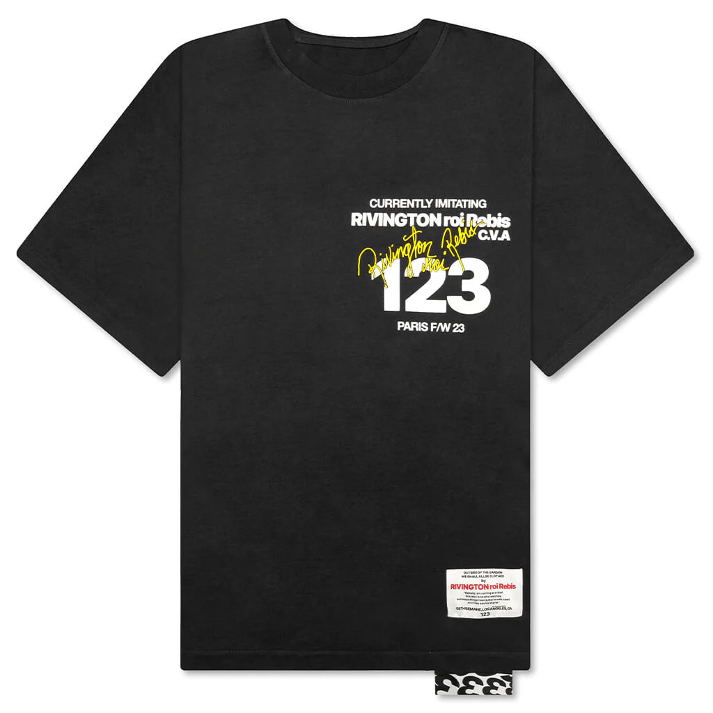 CVA Imitation of Paris Tee Black