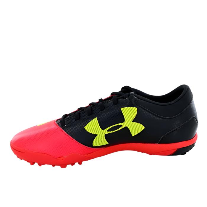 Under Armour Spotlight TF Soccer Cleats Red Black Yellow
