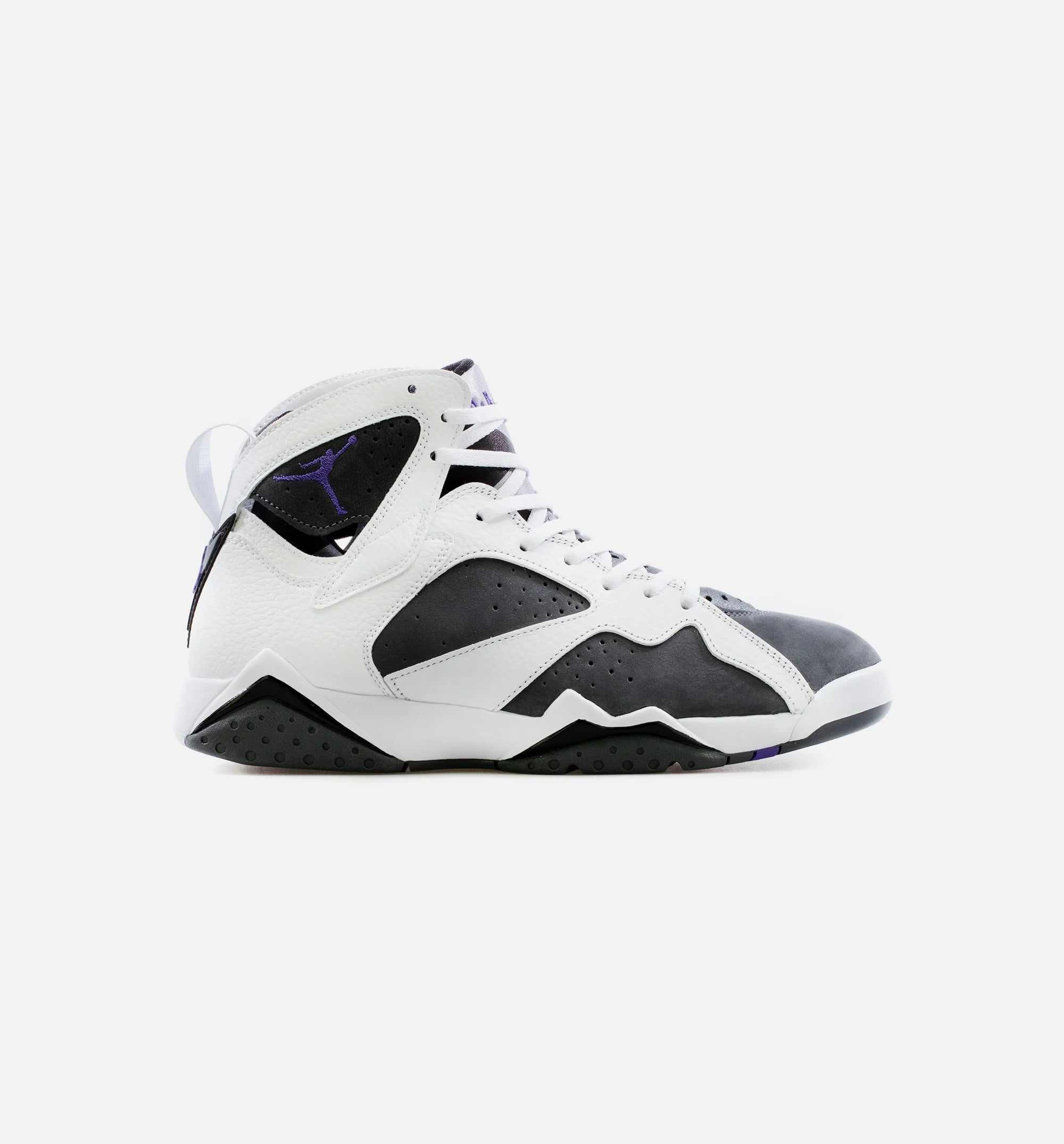 Air Jordan 7 Retro Flint Mens Lifestyle Shoe White Grey Black