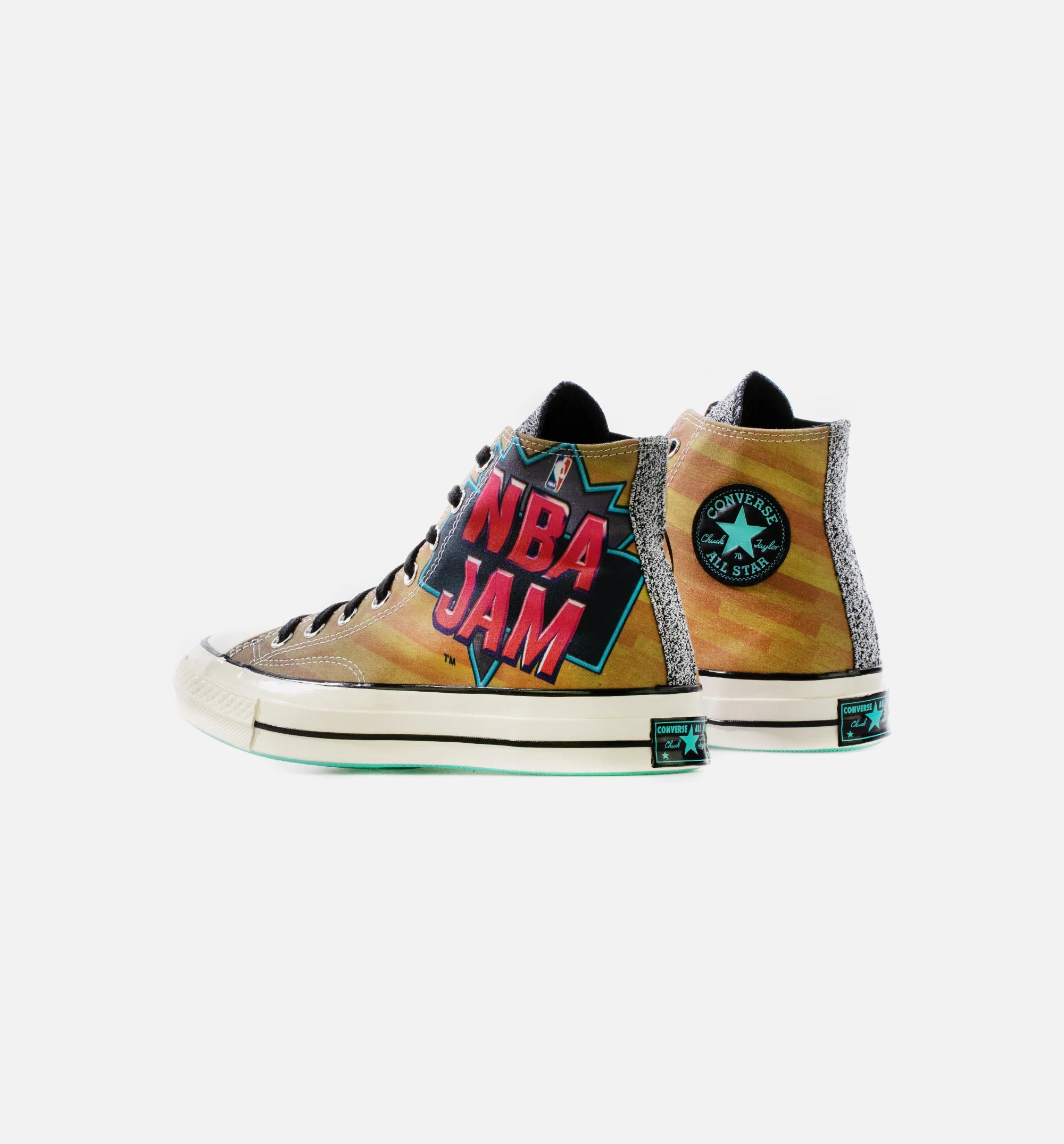 NBA Jam Chuck 70 High Mens Lifestyle Shoe Brown Red