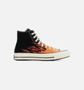 Chuck 70 High Top Fire Mens Lifestyle Shoe Black Red Yellow