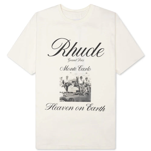 Heaven On Earth Tee Vintage White