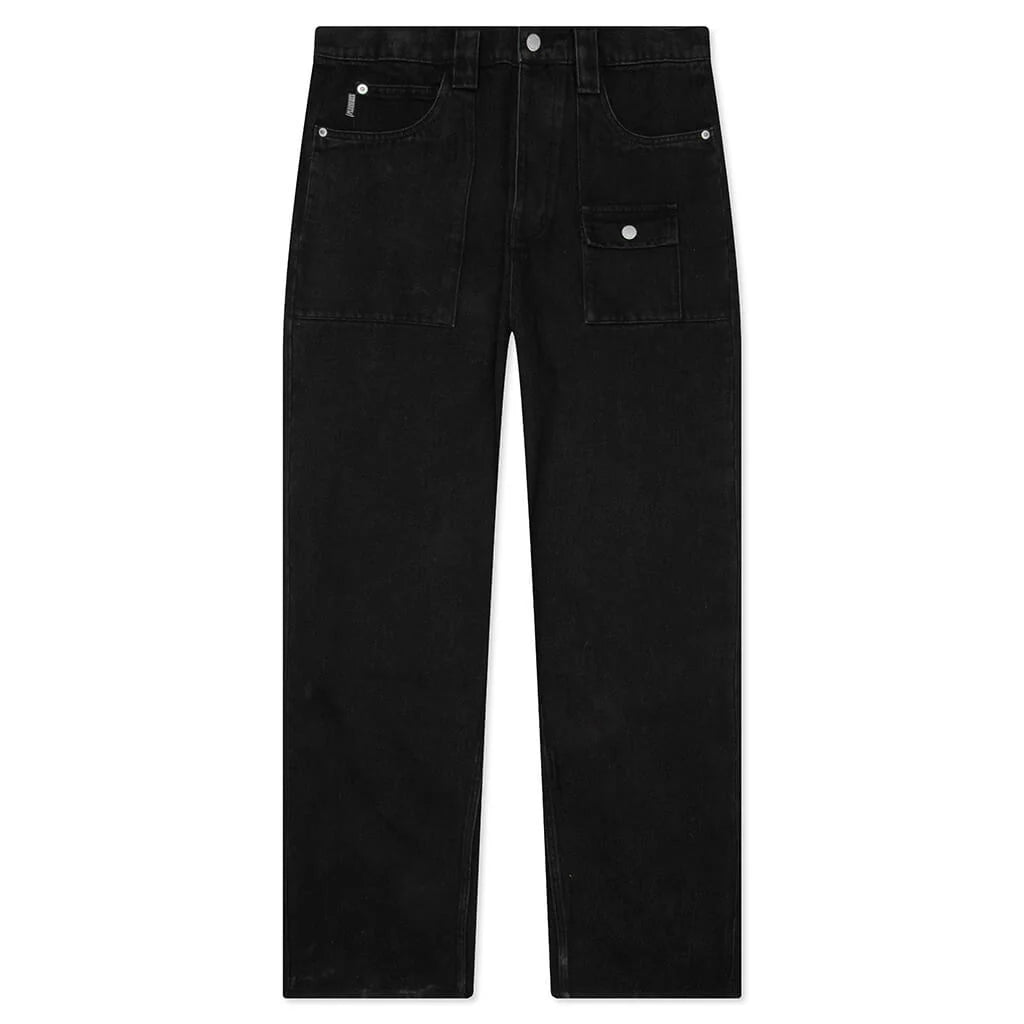 Grind Baggy Jeans Black