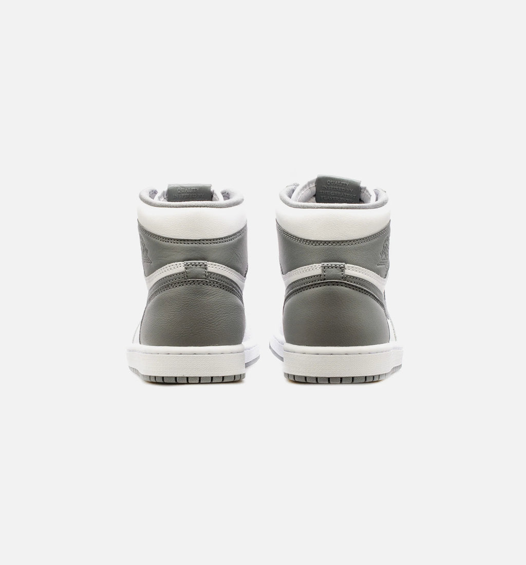 Air Jordan 1 High OG Stealth Mens Lifestyle Shoe White Grey Free Shipping