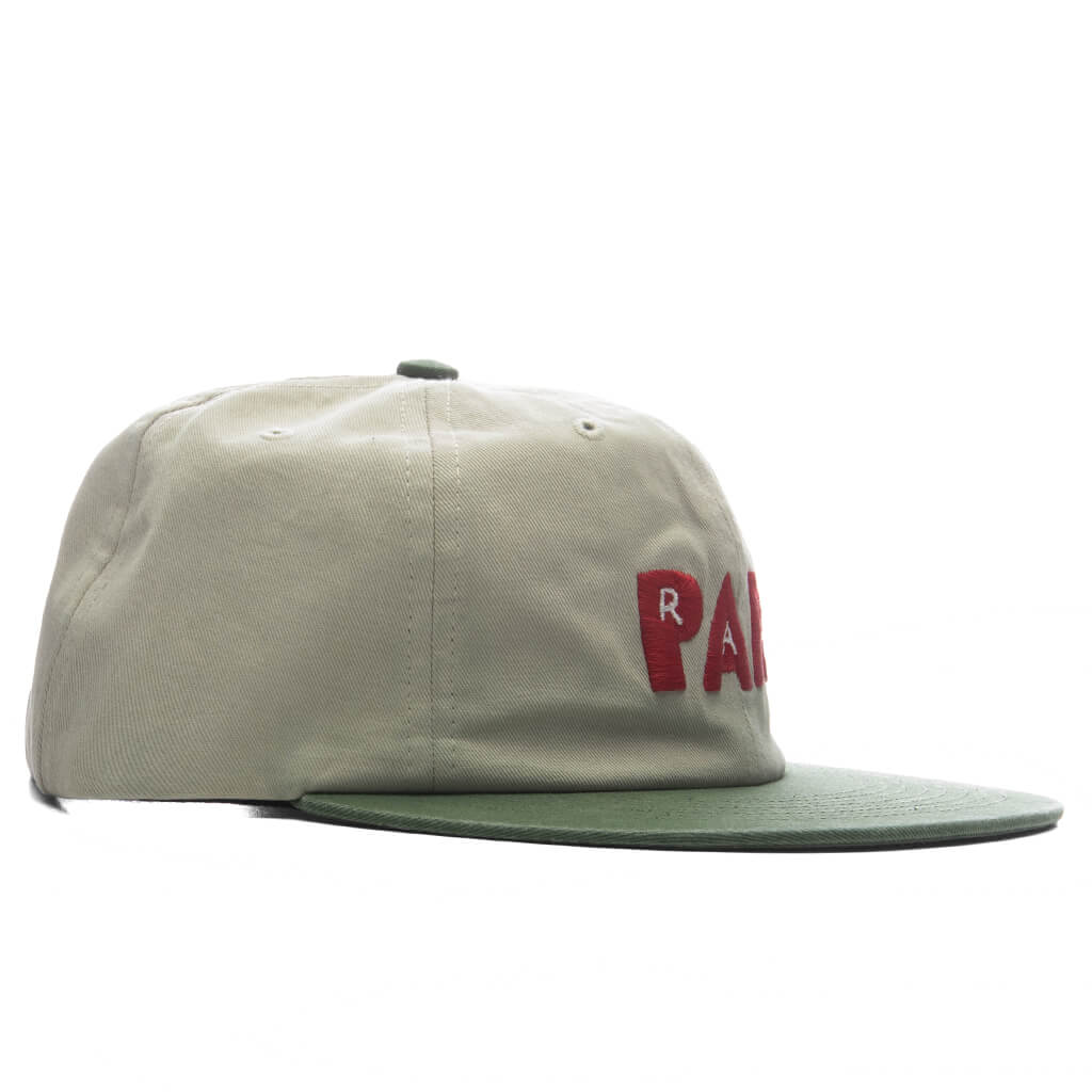 Paper PAR 6 Panel Hat Green