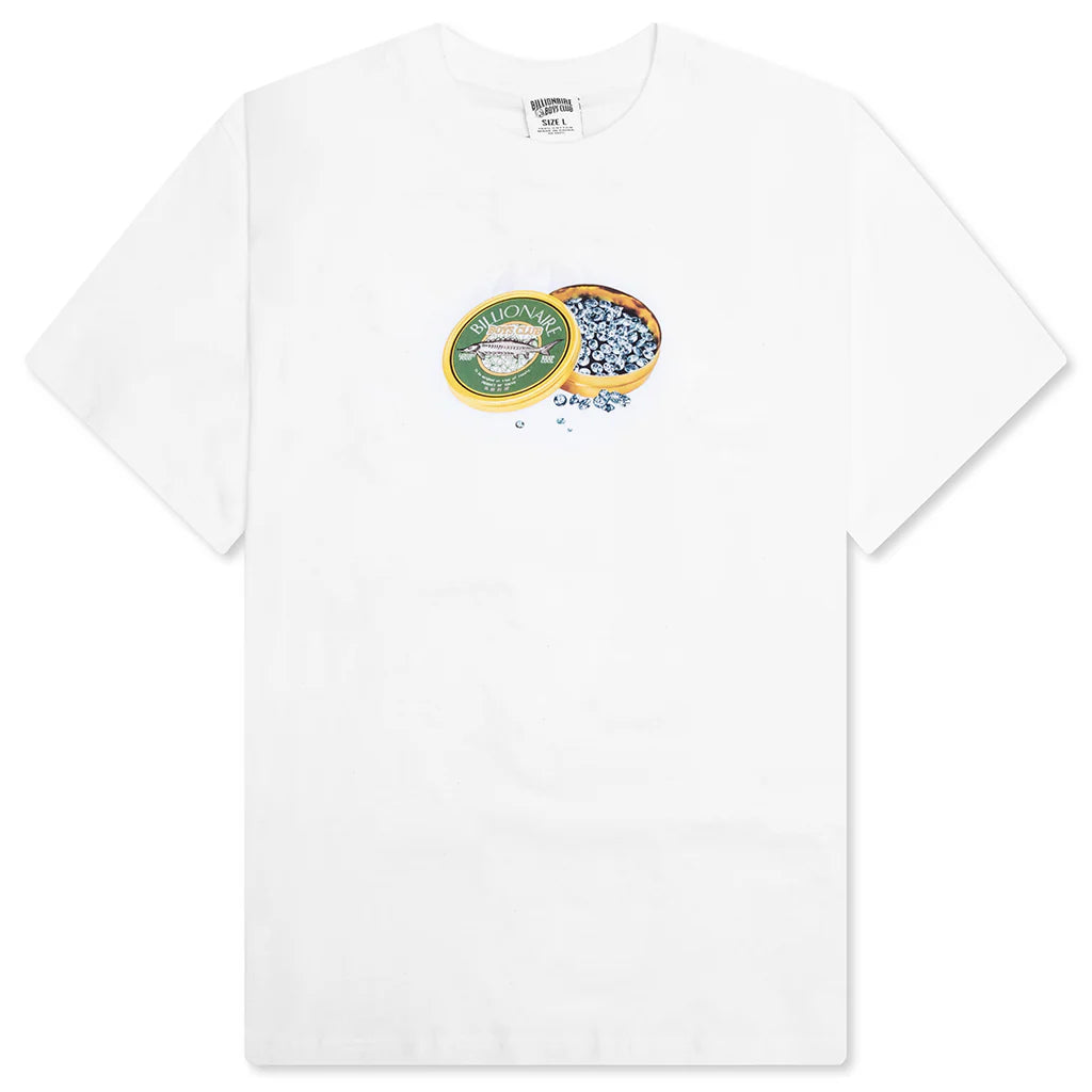 Fine Cut S S Tee White
