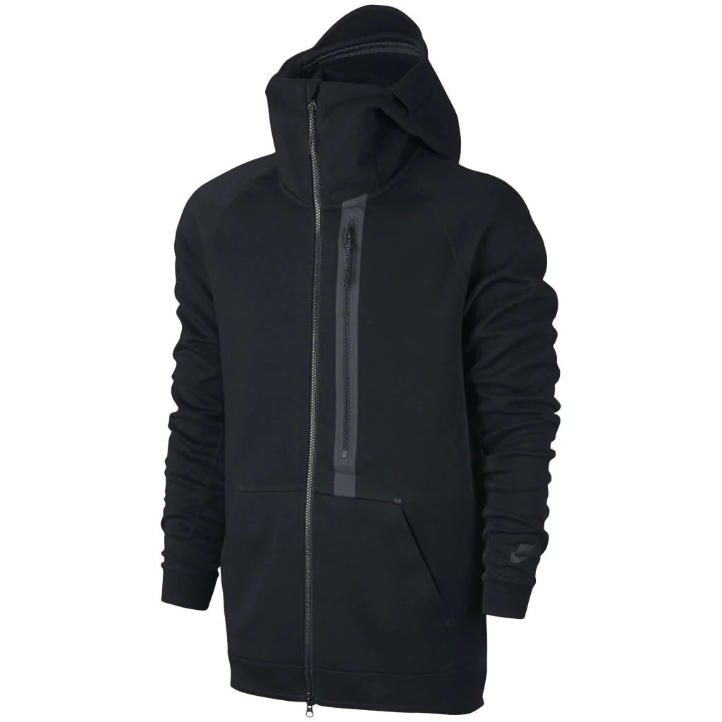 Tech Fleece Full Zip Mens Jacket Black