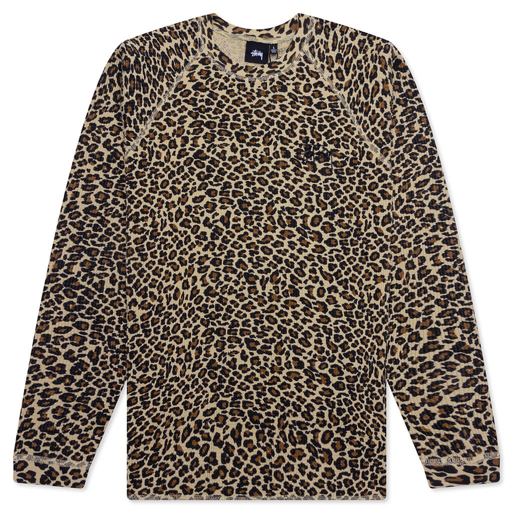 Raglan Thermal Basic Stock Leopard