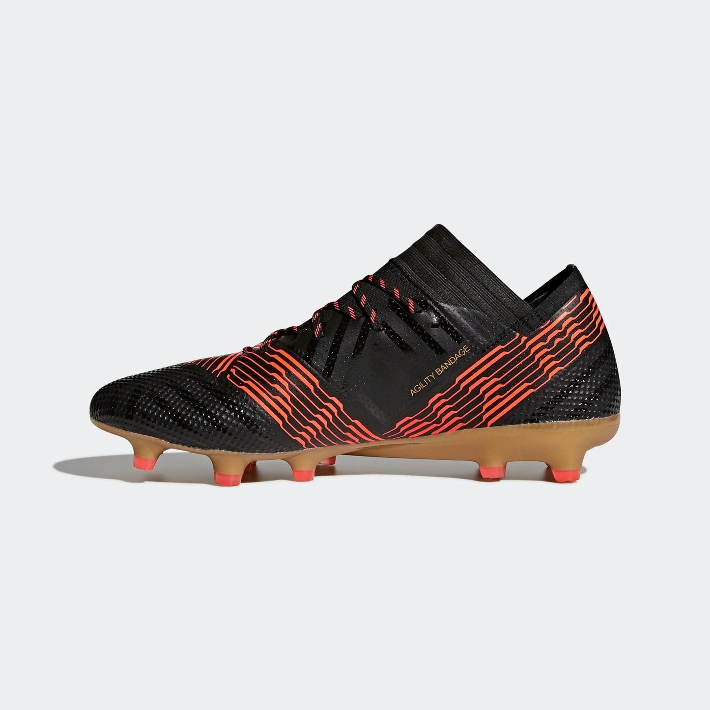 adidas Nemeziz 171 FG Firm Ground Soccer Cleats Black Solar Red