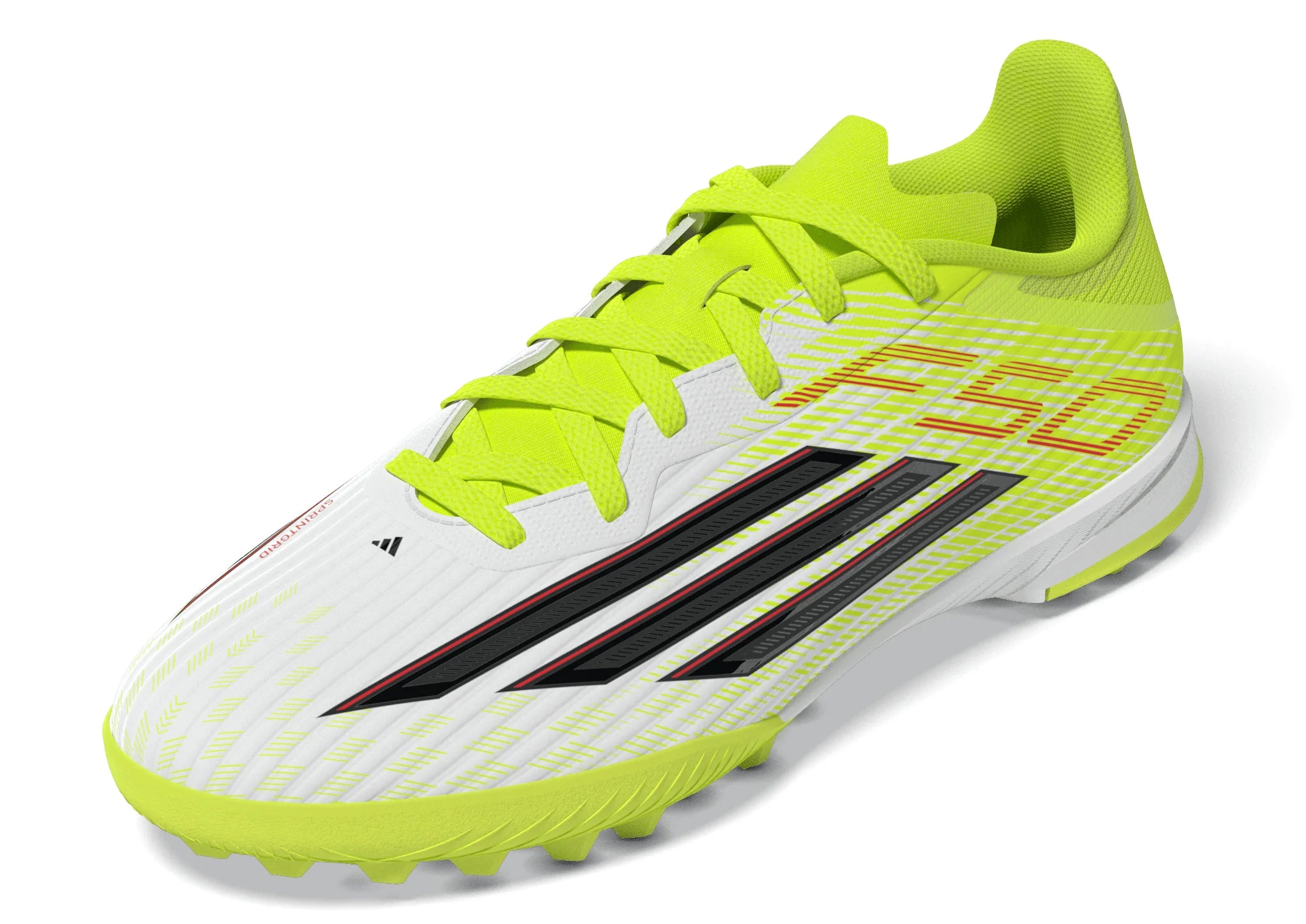 adidas F50 League TF Turf Youth Soccer Cleats Yellow Black Red