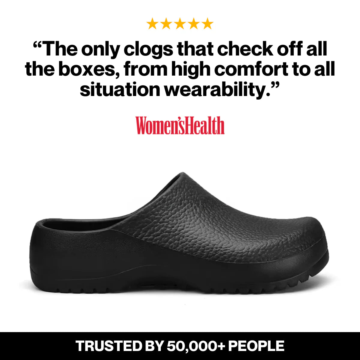 Elson Healthy Non Slip Comfort Clog Mules