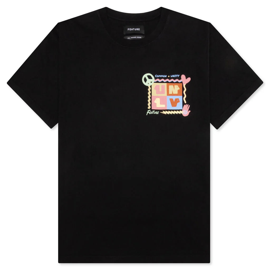 Feature x UNLV Common Unity Tee Black