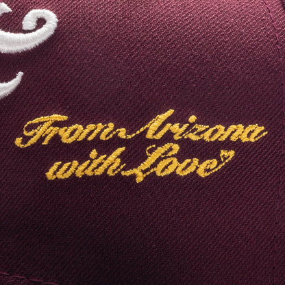 Feature x New Era AZ 59FIFTY Fitted Maroon Black