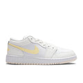 Air Jordan 1 Low GS Sail Lt Laser Orange White Laser Fuchsia