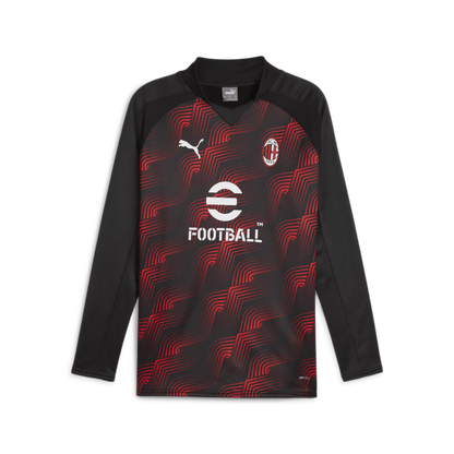 PUMA AC Milan Prematch Long Sleeve Sweat Top
