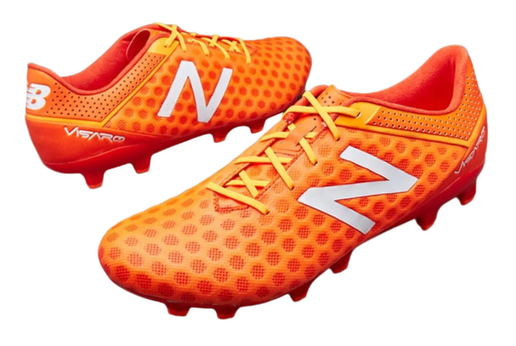 New Balance Visaro Pro FG Wide 2E Firm Ground Soccer Cleats Lava