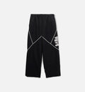 Washed Twill Mens Pant Black White