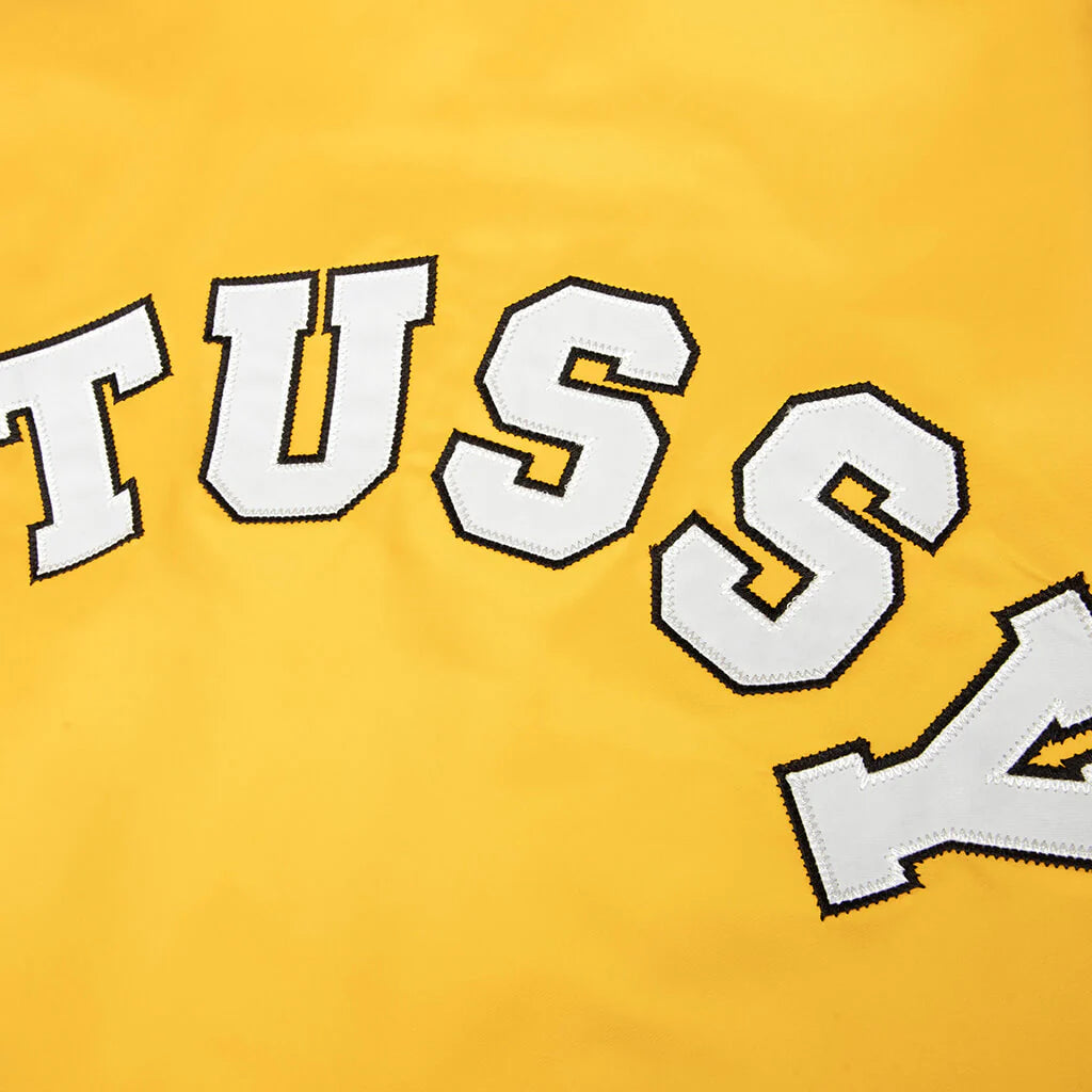 Hooded Coaches Jacket Yellow