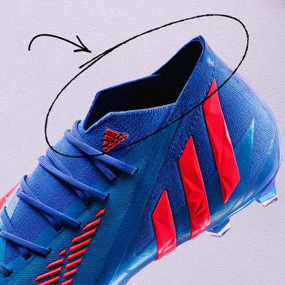 adidas Predator Edge1 FG Firm Ground Boots Hi Res Blue Turbo Hi Res Blue