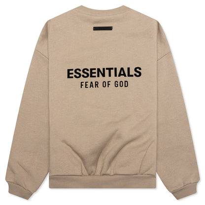 Kids Fleece Crewneck Desert Sand