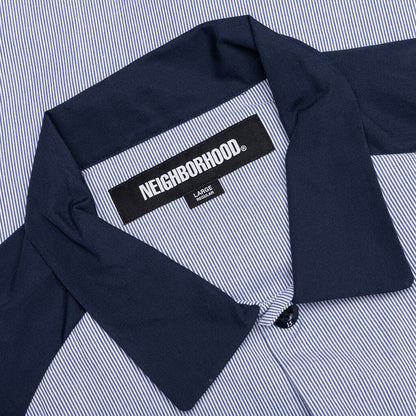 Classic Work S S Shirt 2 Navy
