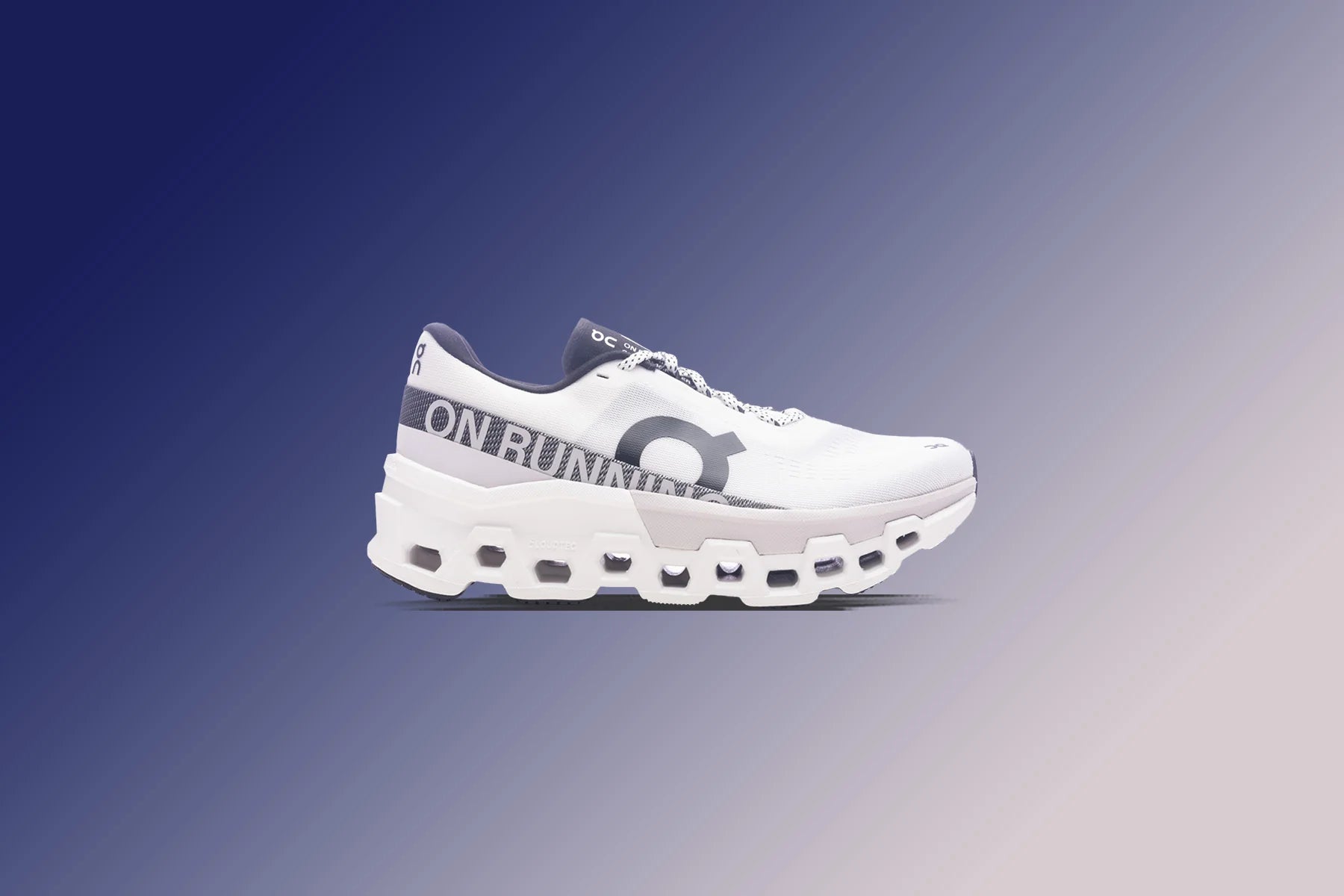 Womens Cloudmonster White Frost